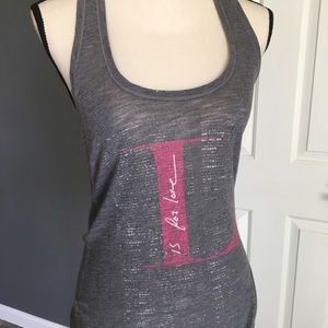 American Eagle L is for Love tank top